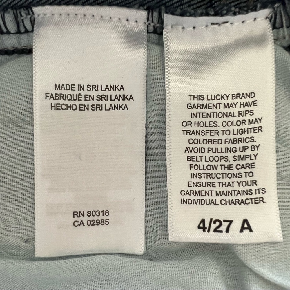 Lucky Brand Sweet Mid Bootcut Jeans Size 4/27 Ankle Hotspot NWT - Picture 9 of 11